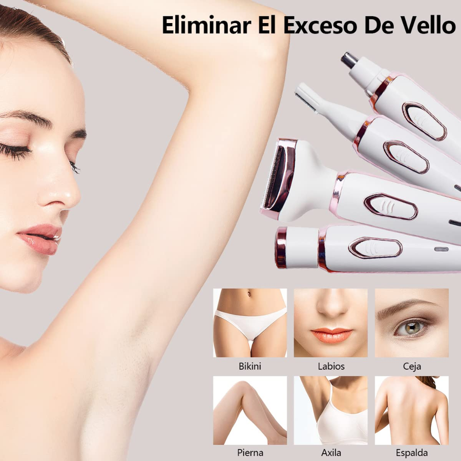 Depilacion Facial y Corporal Recargable